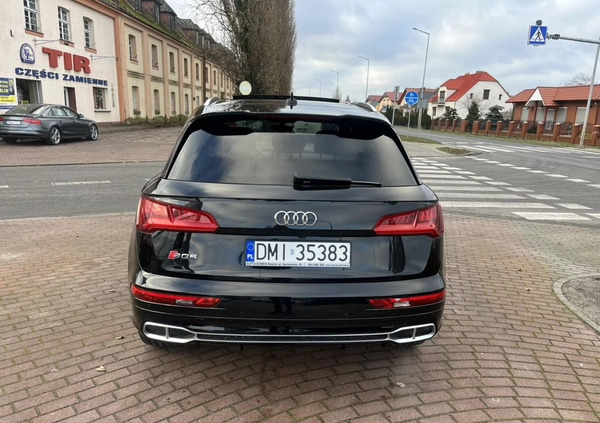 Audi SQ5 cena 159500 przebieg: 47000, rok produkcji 2017 z Kalisz Pomorski małe 562